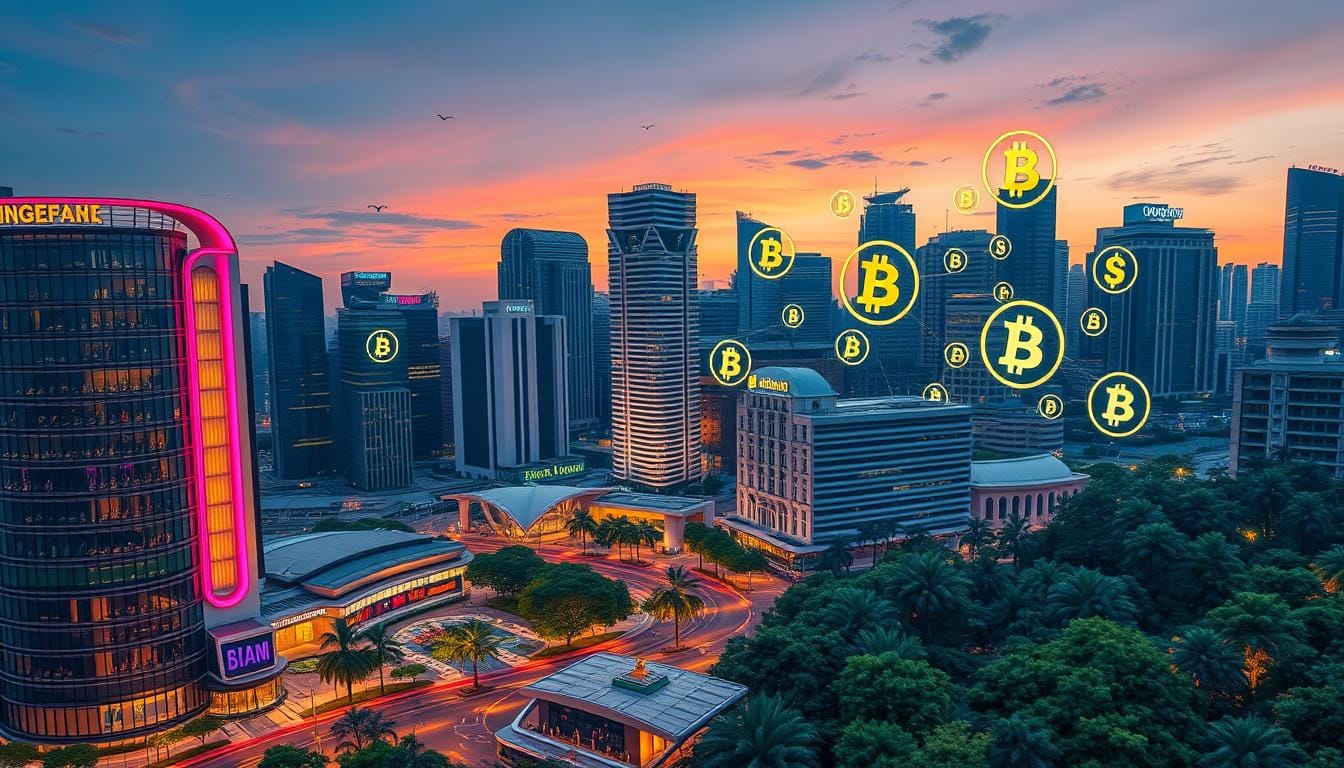 cryptocurrency banking Singapore non-resident