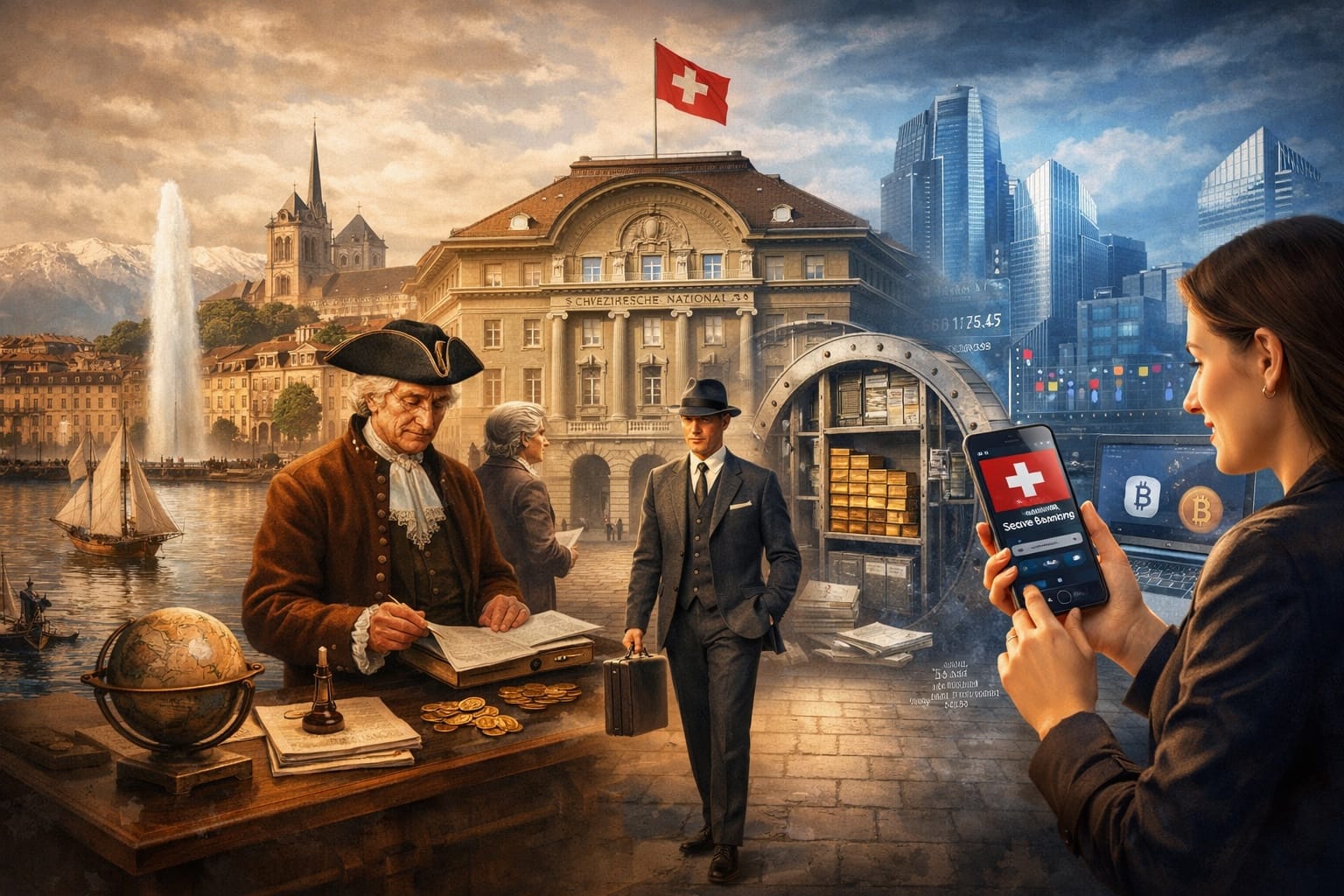 History of Swiss Banking: From Geneva's Early Regulations to Modern Digital Platforms
