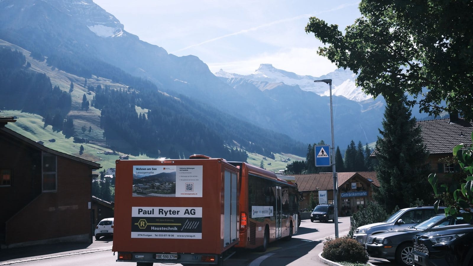 Swiss village landscape showing the regional roots of cantonal banks