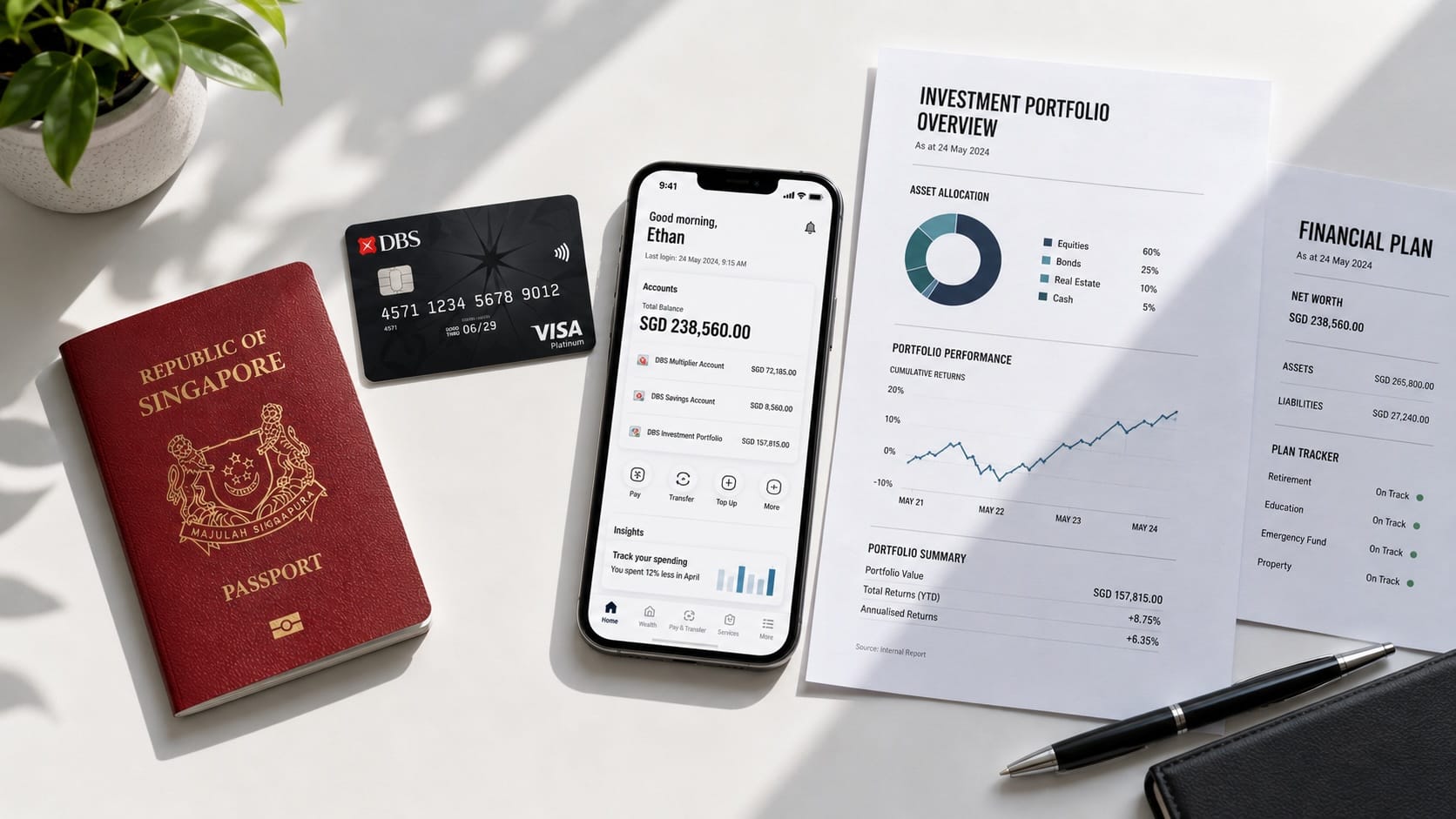 Singapore AI banking for international non-resident account holders — account documentation