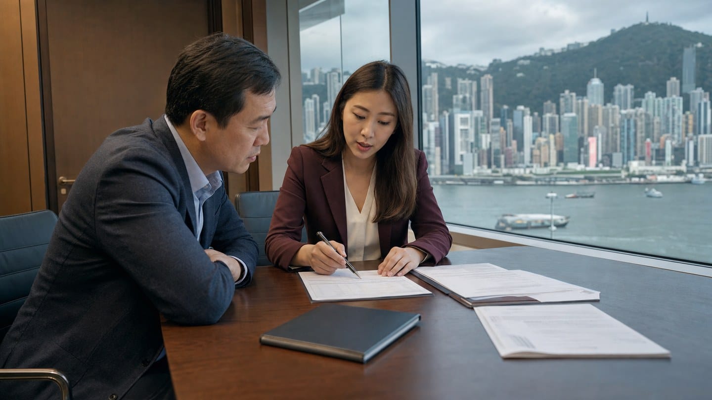 Hong Kong Mainland investment account funding review in 2026 Hong Kong compliance officer reviewing own-name funding evidence for a Mainland Chinese investor's investment account