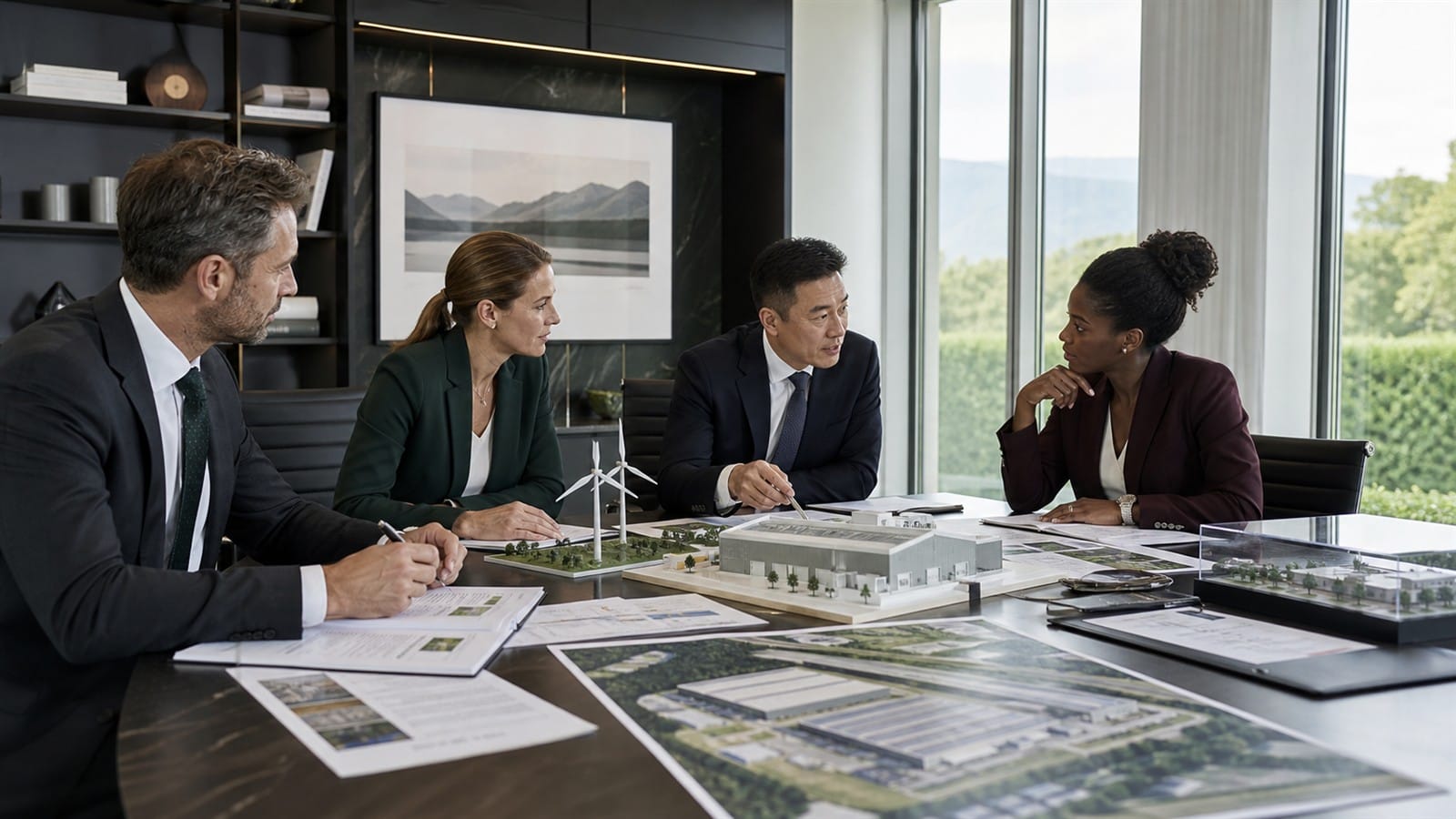 Lombard Odier investment expertise and private assets Swiss investment specialists reviewing private assets and infrastructure opportunities